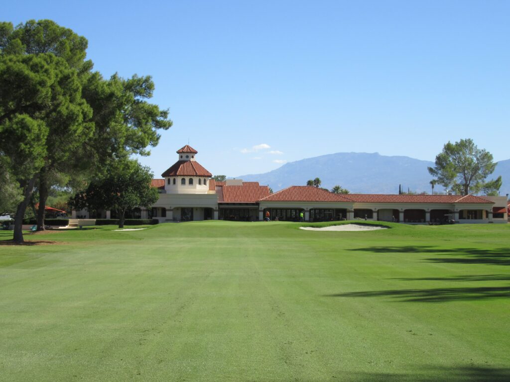 Hole #18 at Tucson Country Club